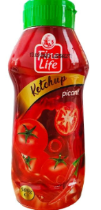 FINE LIFE KETCHUP PICANT 500G