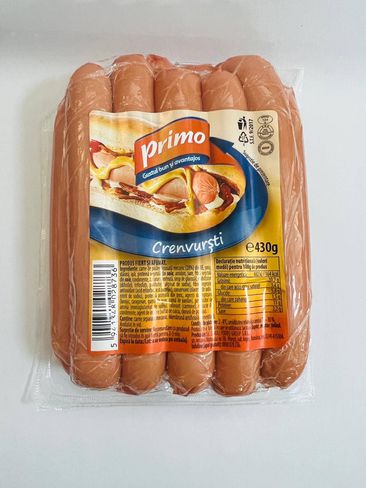 PRIMO CRENVURSTI 430G