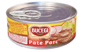 BUCEGI PATEU PORC 100G