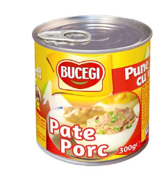 BUCEGI PATE PORC 300G