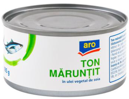 ARO TON MARUNTIT IN ULEI VEGETAL DE SOIA 185G