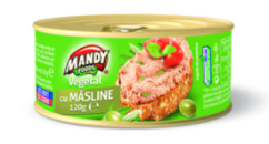 MANDY VEGETAL CU MASLINE 120G