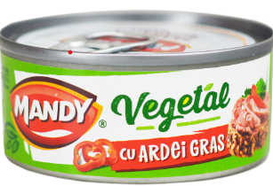 MANDY VEGETAL CU ARDEI GRAS 120G