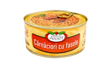 AROVIT CARNACIORI CU FASOLE 300G