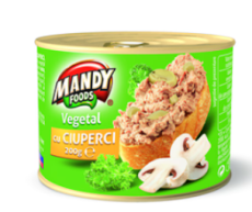 MANDY VEGETAL CU CIUPERCI 200G