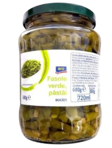 ARO FASOLE VERDE PASTAI 680G