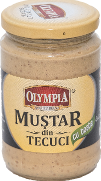 OLYMPIA MUSTAR DIN TECUCI CU BOABE 300G