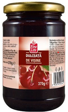 FINE LIFE DULCEATA DE VISINE 370G