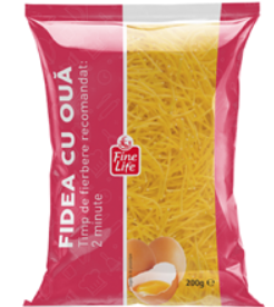 FINE LIFE FIDEA CU OUA 200G