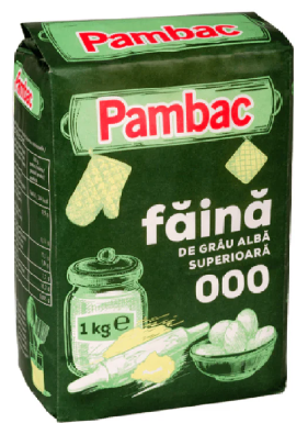 PAMBAC FAINA DE GRAU ALBA SUPERIOARA 000 1KG