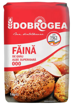 DOBROGEA FAINA DE GRAU ALBA SUPERIOARA 000 1KG