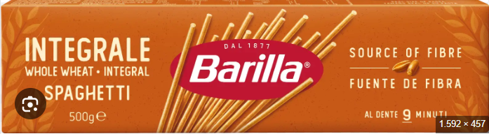 BARILLA SPAGHETTI INTEGRALE 500G