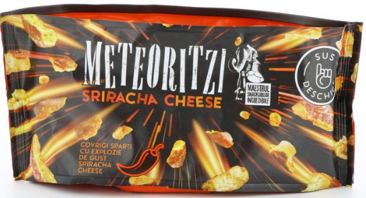 METEORITZI SRIRACHA CHEESE 75G