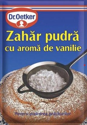 DR.OETKER ZAHAR PUDRA CU AROMA DE VANILIE 80G