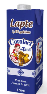 COVALAC LAPTE 1.5% 1L