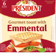 PRESIDENT EMMENTAL 120G