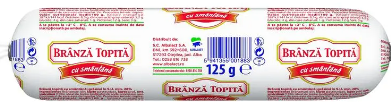 ALBALACT BRANZA TOPITA CU SMANTANA 125G