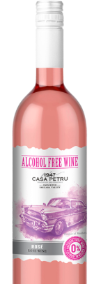 CASA PETRU |VIN TOTAL DEZALCOLIZAT ROZ DEMISULCE 0.75ML