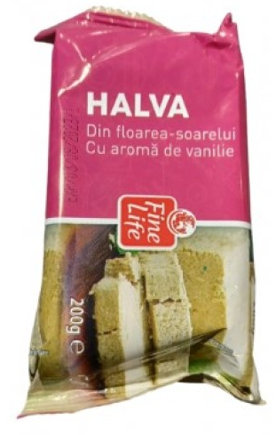 FINE LIFE HALVA CU AROMA DE VANILIE 200G