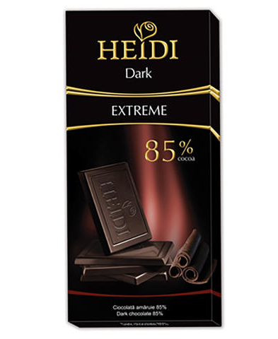 HEIDI DARK EXTREME 85% CACAO 80G