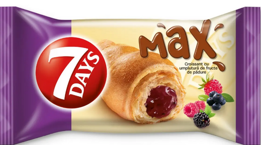 7 DAYS MAX CU FRUCTE DE PADURE 80G