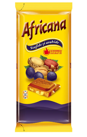 AFRICANA STAFIDE SI ARAHIDE 80G