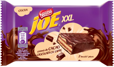 JOE XXL CREMA CACAO SI CIOCOLATA CU LAPTE 46G