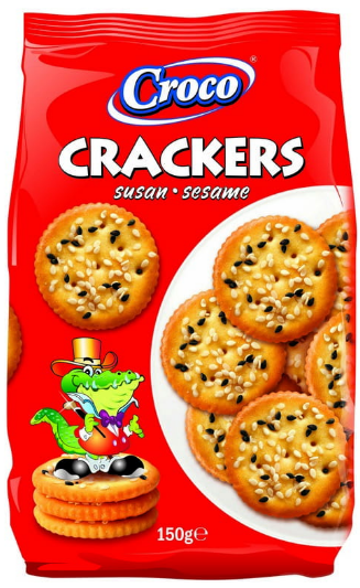 CROCO CRACKERS SUSAN 150G