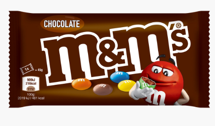 M & M CHOCOLATE 45G